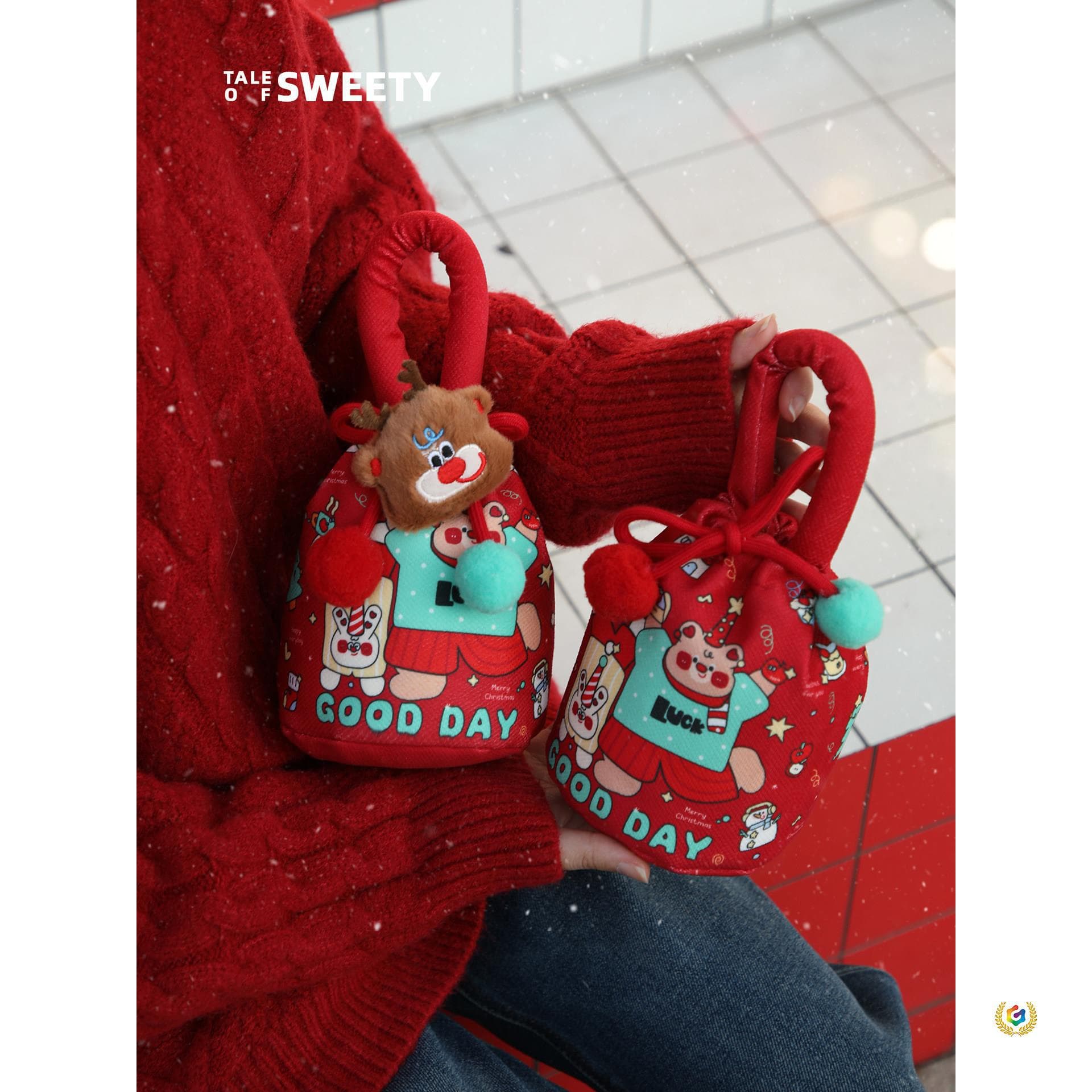 New Year Christmas Apple Packaging Small Gift Bag New Year Gift Bag Christmas Eve Gift Bag Gift Bag