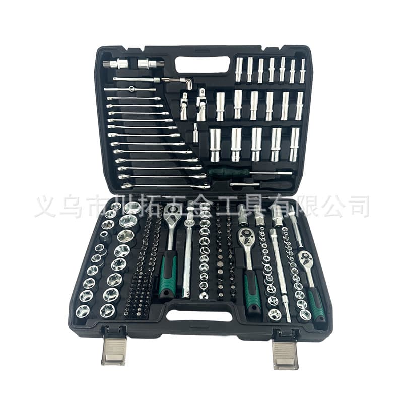 Auto repair machine repair ratchet wrench socket screwdriver combination special hardware tool set complete set factory direct sale