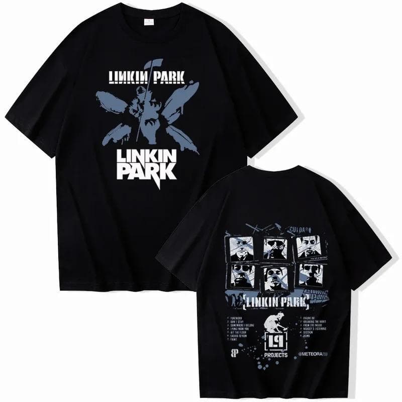 Linkin-Park T-srt Man   O-neck   Srt Fans Gift Tracksuit Clo