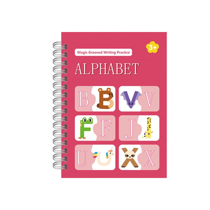 Cross-border Grooved Children's Handwriting Practice Copybook for Kindergarten Writing Workbook, Pen Control Training Magic Practice Template