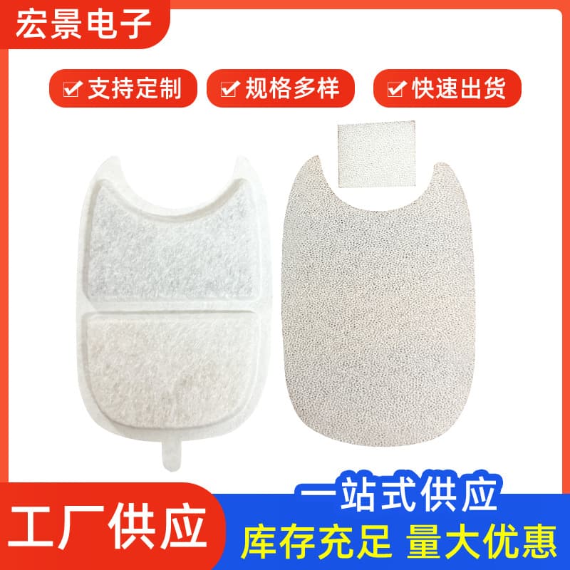 Pet Water Fountain Filter Cartridge Stainless Steel Cat Water Fountain Replacement Filter Activated Carbon Filter Cotton Automatic Water Purification