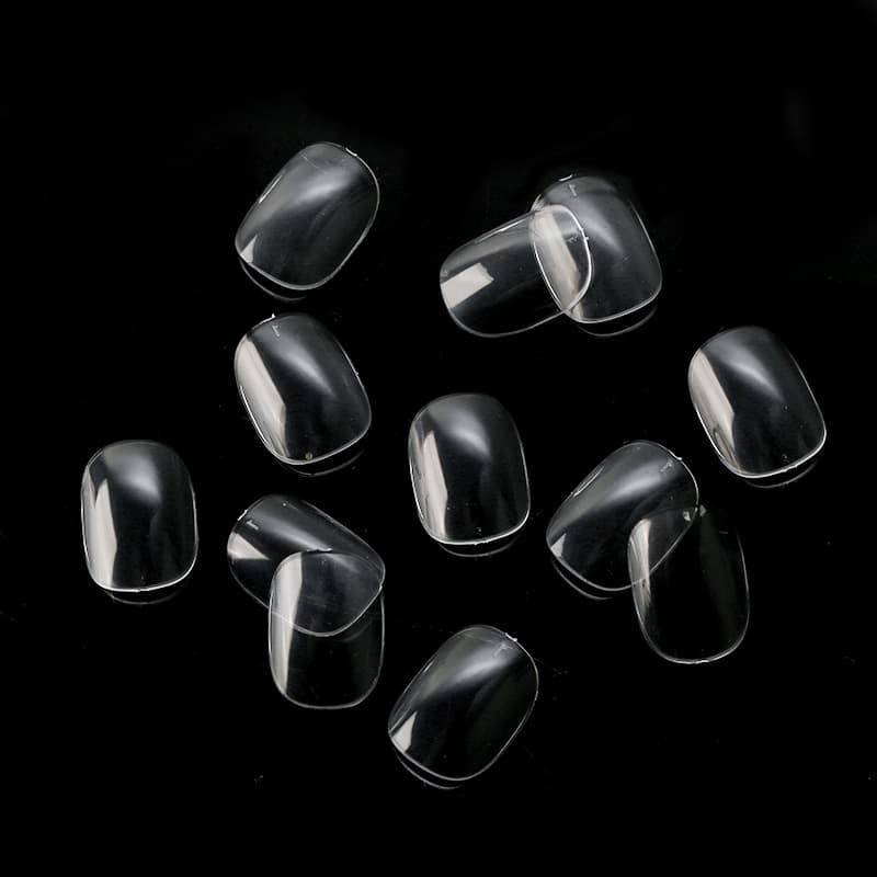 Nail Art Display Style Nail Tips Oval Single Size Nail Tips 1# 2# 3# 4# Optional Oval Nail Tips 500 Pieces
