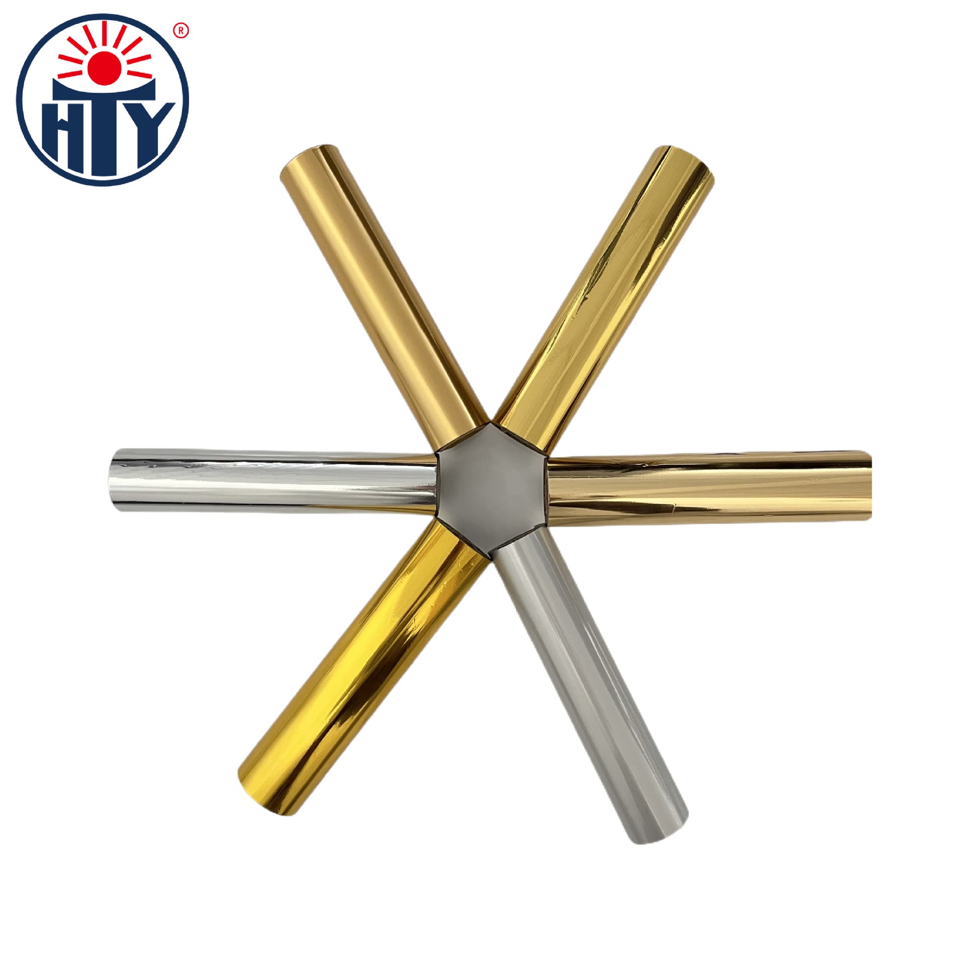 Red Sun aluminum gold, silver, colored, laser hot stamping film, universal hot stamping foil for paper and plastic, in stock.