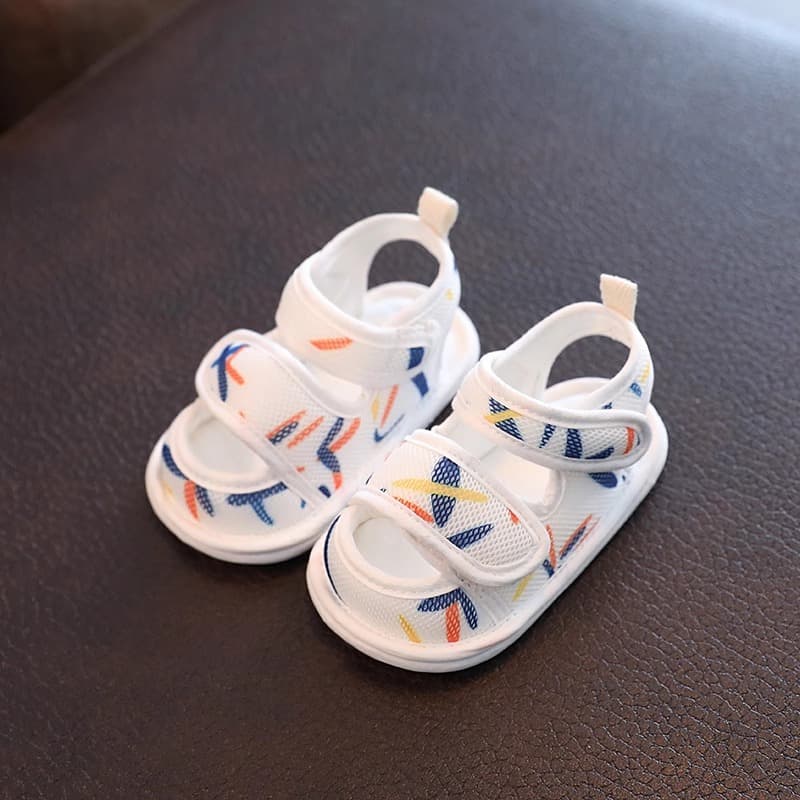 Baby Sandals Pre-Walking 3-6 to 12 Months Toddler Shoes Soft Sole Mesh Summer