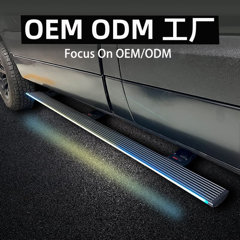 Original factory-style welcome pedal side step modification for Mercedes-Benz Sprinter electric pedal
