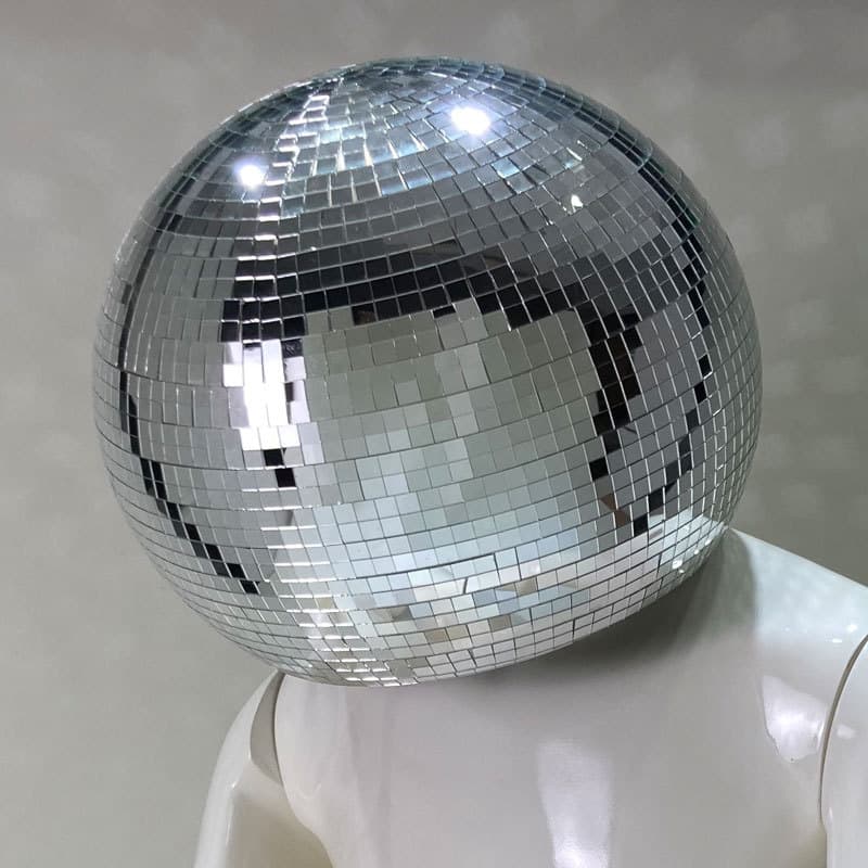DISCO performance ball, disco decorative ball, light reflection, stage props, LOGO visible to the eyes