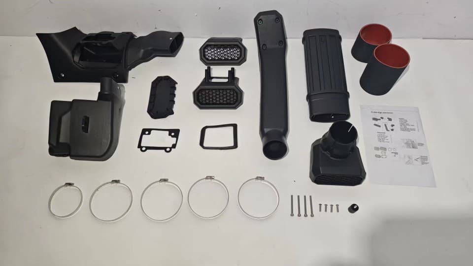 Cross-Border Automotive Parts Suitable for 18-25 Jeep Wrangler RR Water Intake Hose, Wrangler JL Water Intake Device