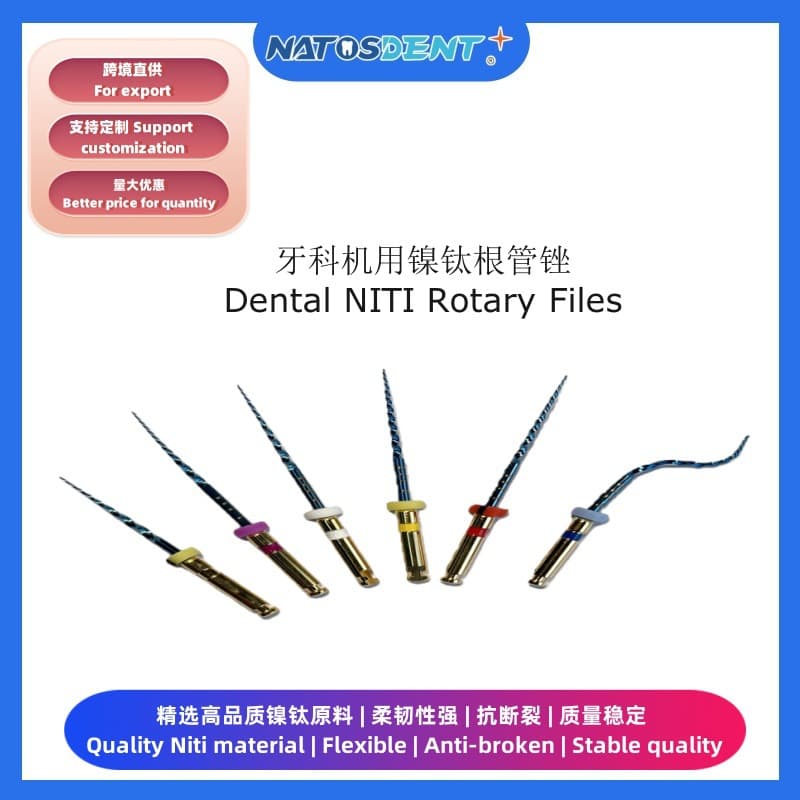 Dental Rotary NiTi Files Dentsply ProTaper Nardes Dental Root Canal Files