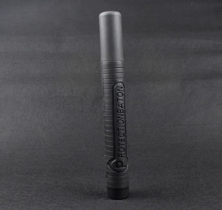 Self-Defense Plastic Security Baton Telescopic Stick Wild Man Self-Protection PC Polyester Fiber Expandable Baton Three-Section Protection Car X20