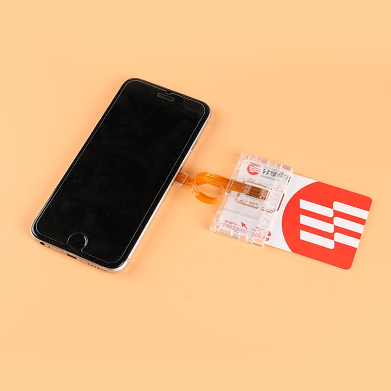 Standard large card reverse soft wiring activation tool for senior phones size card converter external Android adapter