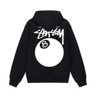Stussy 2025 Basic Billiard Terry Cloth Hoodie for Men Quality Pullover Hooded Sweatshirt 700g