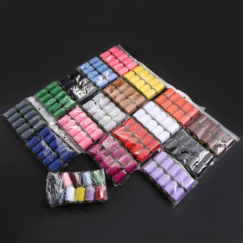 302 medium roll small roll polyester thread household sewing thread hand sewing thread colorful sewing thread wholesale sewing thread