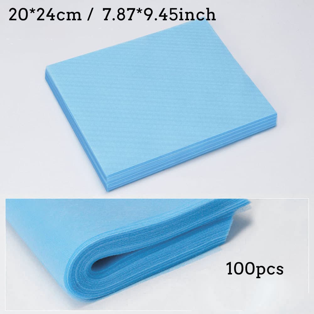 Nail vacuum cleaner filter cotton 100 pieces for replacement dust disposable non-woven filter cloth for nail salons