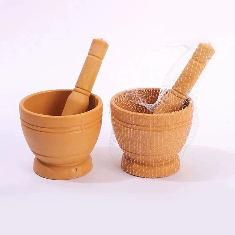 Garlic Crusher Plastic Resin Mortar and Pestle, Manual Garlic Mincer, Durable, Household Kitchen Tool, Wholesale Daily Necessities