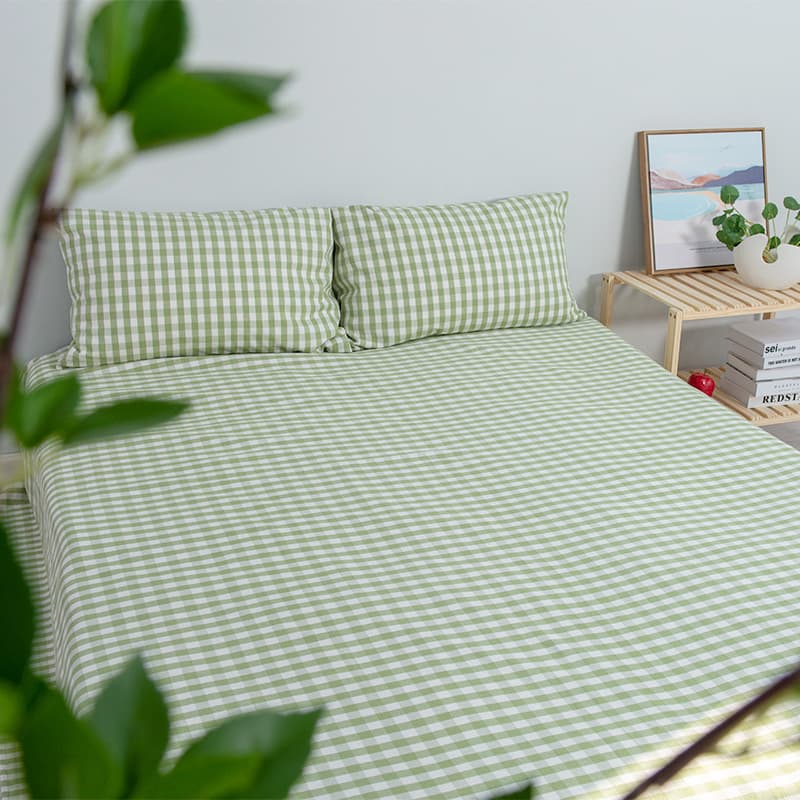 Linen Ice Silk Mahjong Mat Three-Piece Set Bed Sheet Summer Cool Natural Fiber Direct Sales Machine Washable