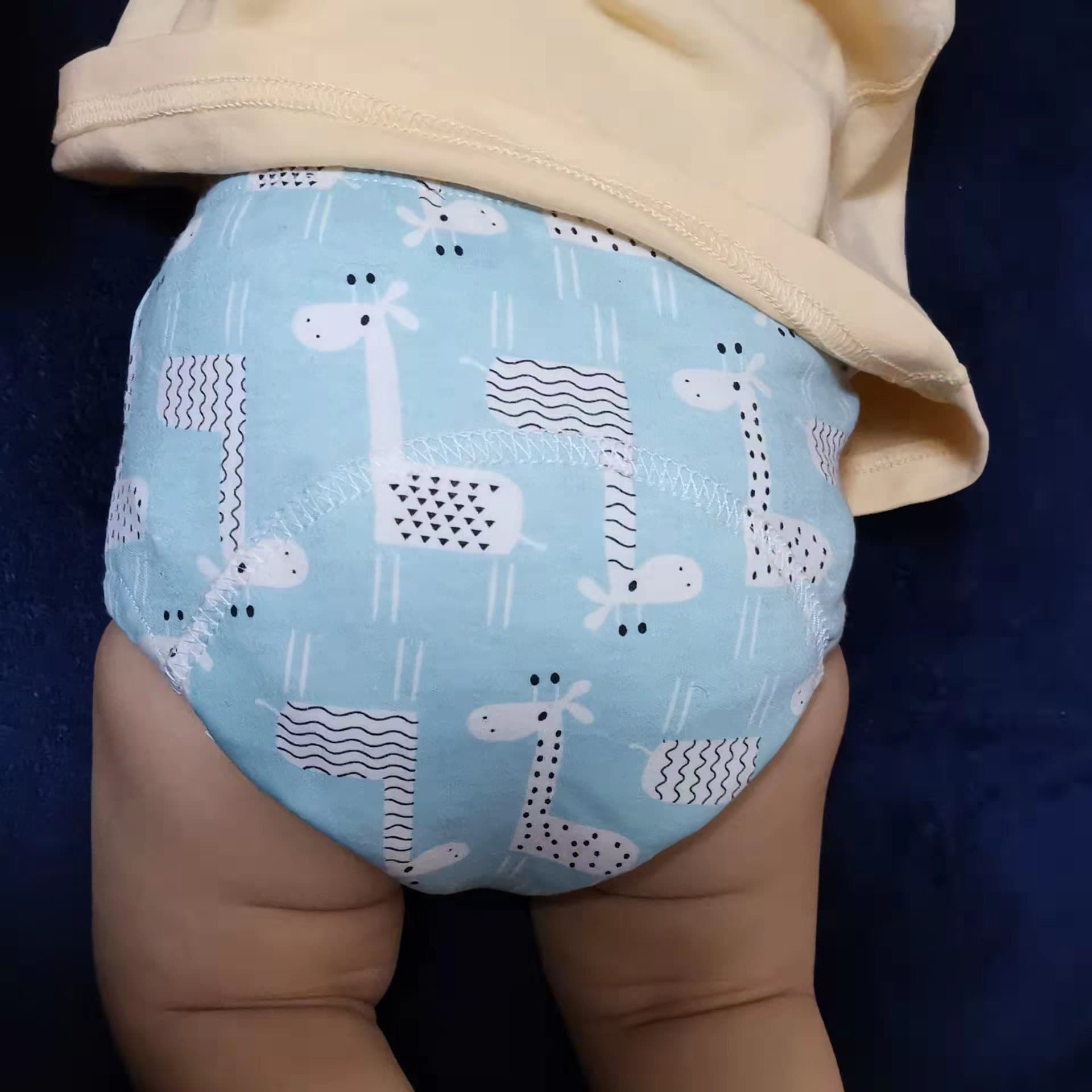 Factory Supply Baby Learning Pants Training Pants Newborn Infant Cloth Diaper Breathable Washable