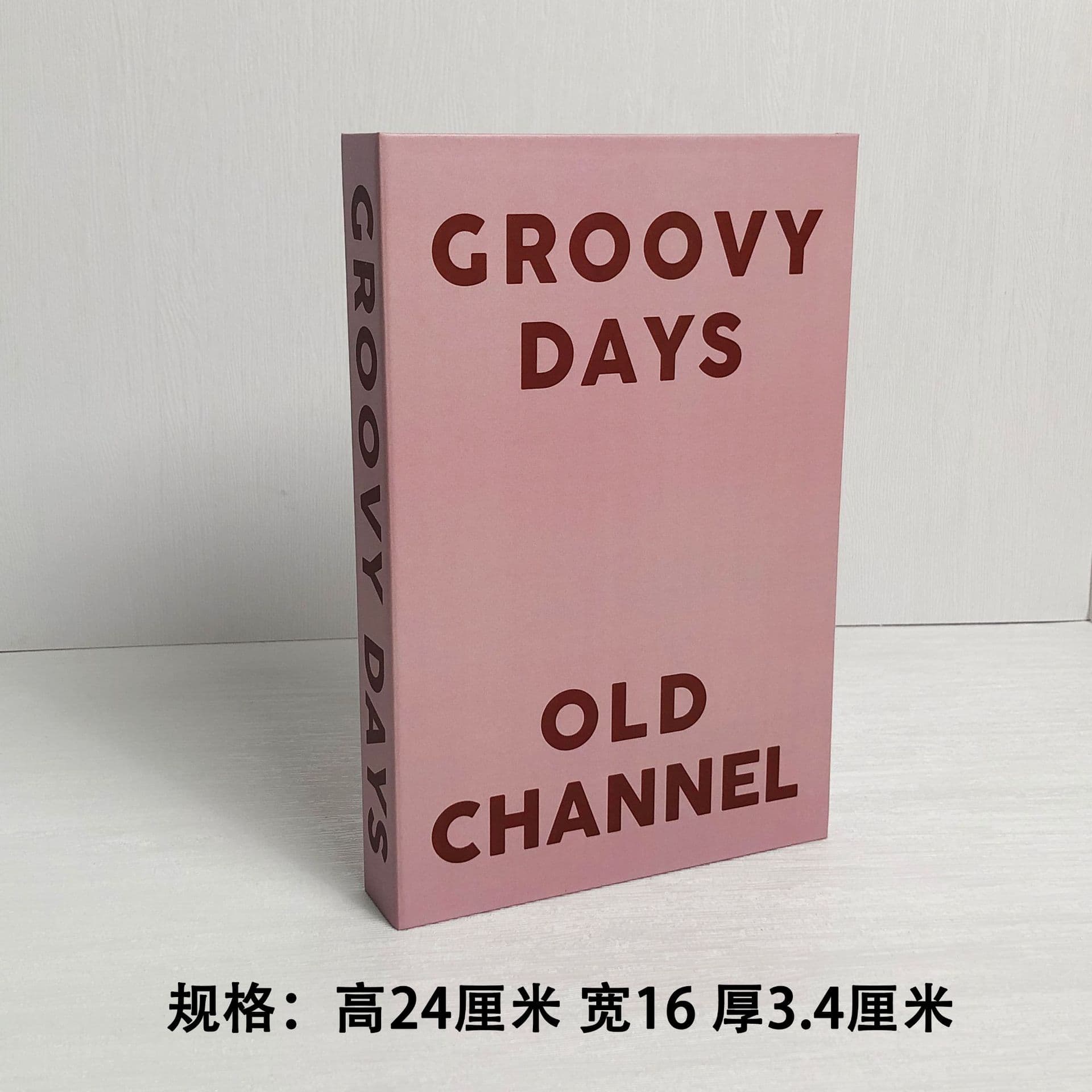 Modern Minimalist English Folding Fake Book Cross-Border Decorative Prop Simulation Book for Coffee Shop, Hotel Decor, Study Room Soft Furnishing