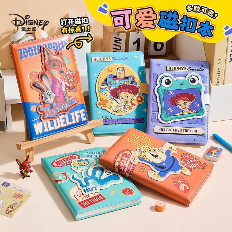 Disney Toy Story A5 notebook primary school student leather high-value thickened inner page notepad for boys and girls
