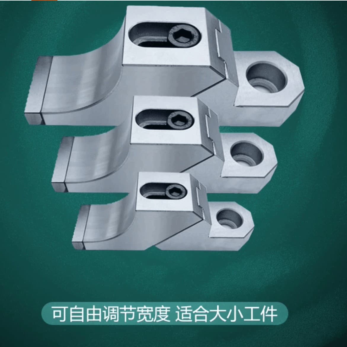 Multi-Station Anti-Warping Single-Side Frog Clamp CNC Lathe CNC Side Fixing Precision OK Fixture Flat-Nose Bench Vise