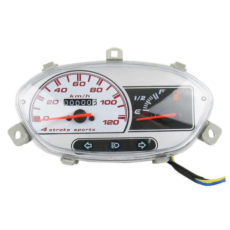 Motorcycle Scooter Instrument Qiaoge Gy6-125 Instrument Scooter Engine Fuxi Motorcycle Speedometer