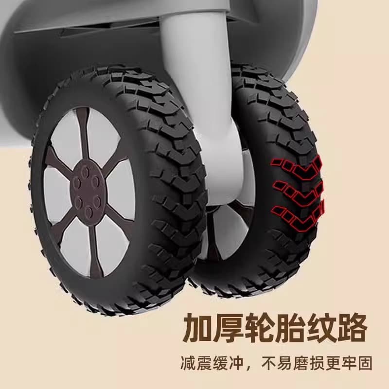 Luggage wheel protective cover trolley case rolling wheel silent cover suitcase universal wheel replacement wheel rubber cover