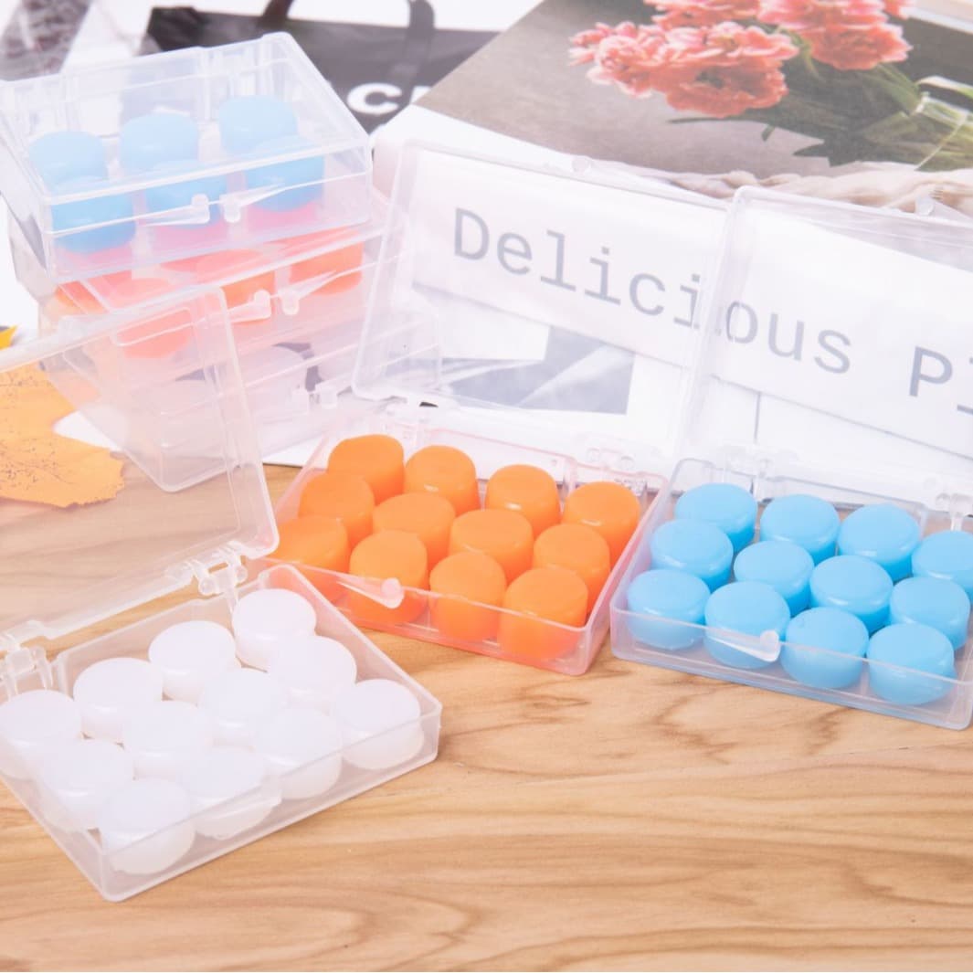 Factory Direct Silicone Putty Earplugs Children Sleep Earplugs Noise Reduction Swimming Waterproof 1.4g/Piece