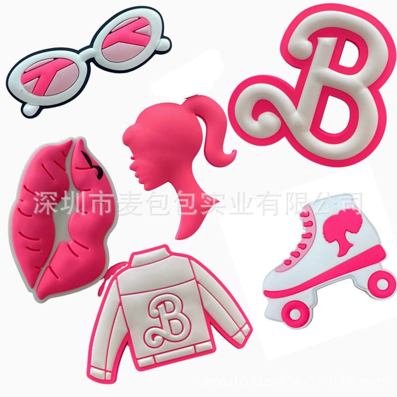 Barbie accessories large size bag flower adaptation bo g hole beach bag summer cross-border Amazon snap decoration