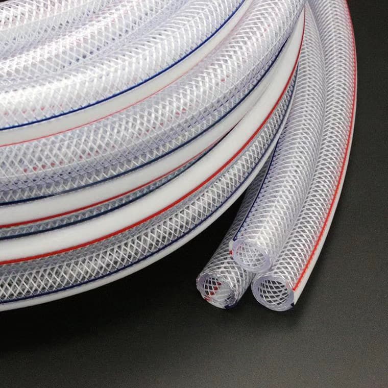 Reinforced all-season soft garden hose, enhanced mesh hose, white PVC snake skin hose 16, 20, 25, 32 water pipe