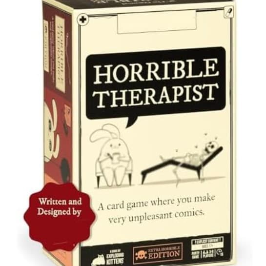 New Exploding Kittens Horrible Therapist Adult Card Game