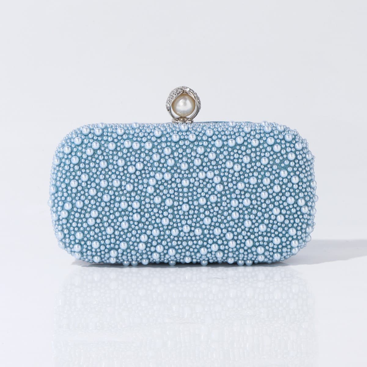Cross-border Hot Selling Vintage Pearl Evening Bag New Beaded Cheongsam Clutch Evening Dress Party Bag