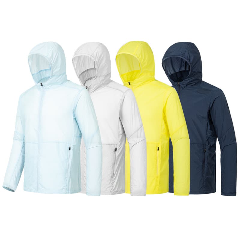 Arc'teryx Same Style Squamish Series Sun Protection Wind Shell Hooded Thin Couple Men's Skinwear UV Protection