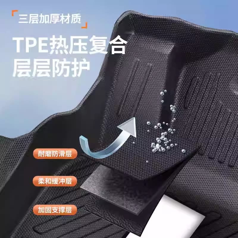 Suitable for Asia-Pacific Volvo S90 New Energy 19-20 fuel models 17-25 models fully surrounded waterproof car floor mats