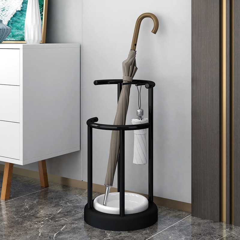 Nordic Iron Umbrella Stand, Creative Home Storage Bucket, Hotel Lobby Doorway Umbrella Shelf Wholesale