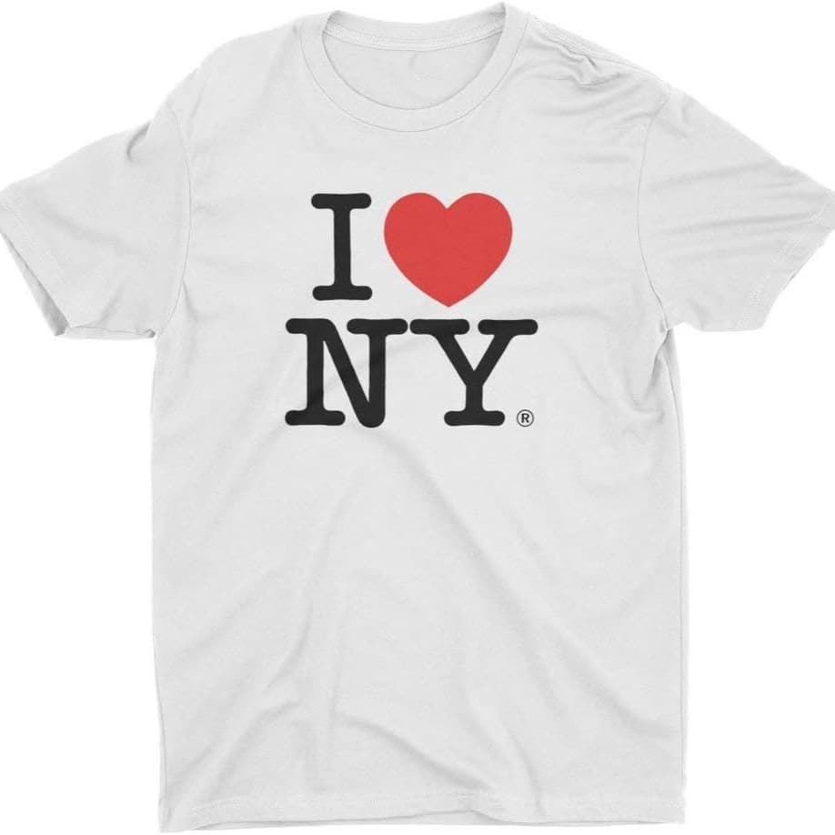 Amazon Cross-border New Valentine's Day Short Sleeve I N Y Letter Casual T-Shirt Round Neck Loose Top