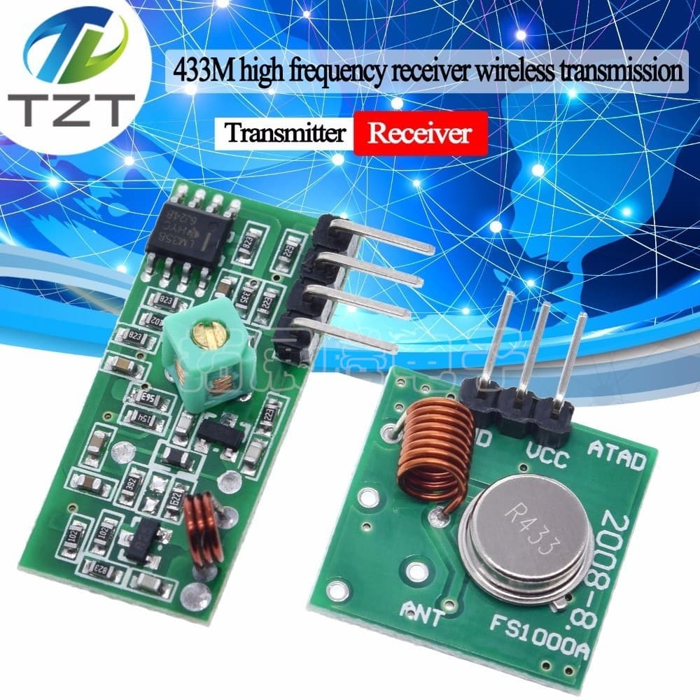 433M Super-regenerative Module, Wireless Transmitter for Anti-theft Alarms, Receiver with 433 Frequency