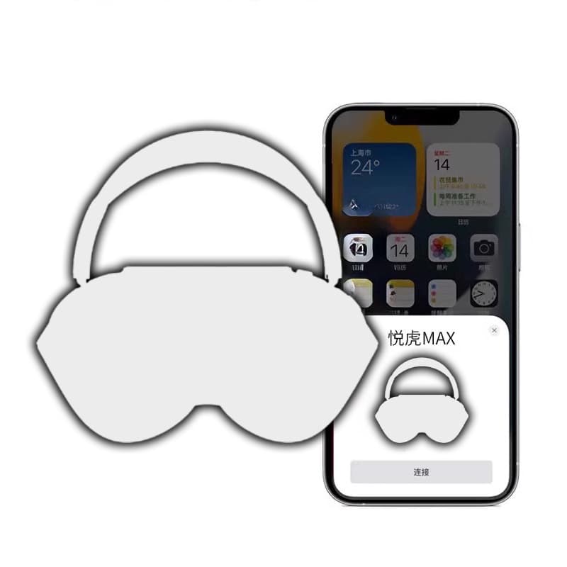 Huaqiang North Compatible with Apple 16 Max Yuehu 1561M Wireless ANC Aluminum Alloy Bluetooth Headset