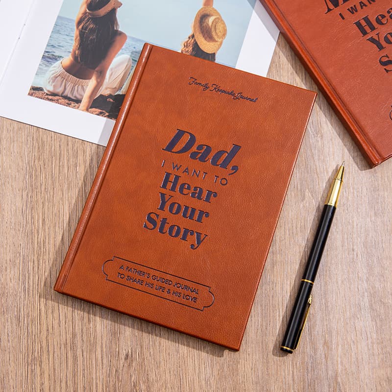Dad Story Notebook In Stock Dad, I Want to Hear Your Story Cross-border Amazon Mom