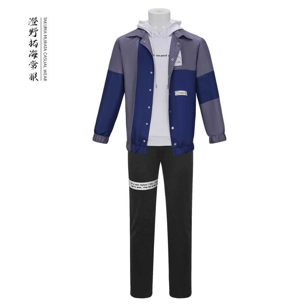 Hundred Days War Cheng Ye Tuohai Cosplay Costume Game Role Play 2D Cosplay Sport Casual Full Set