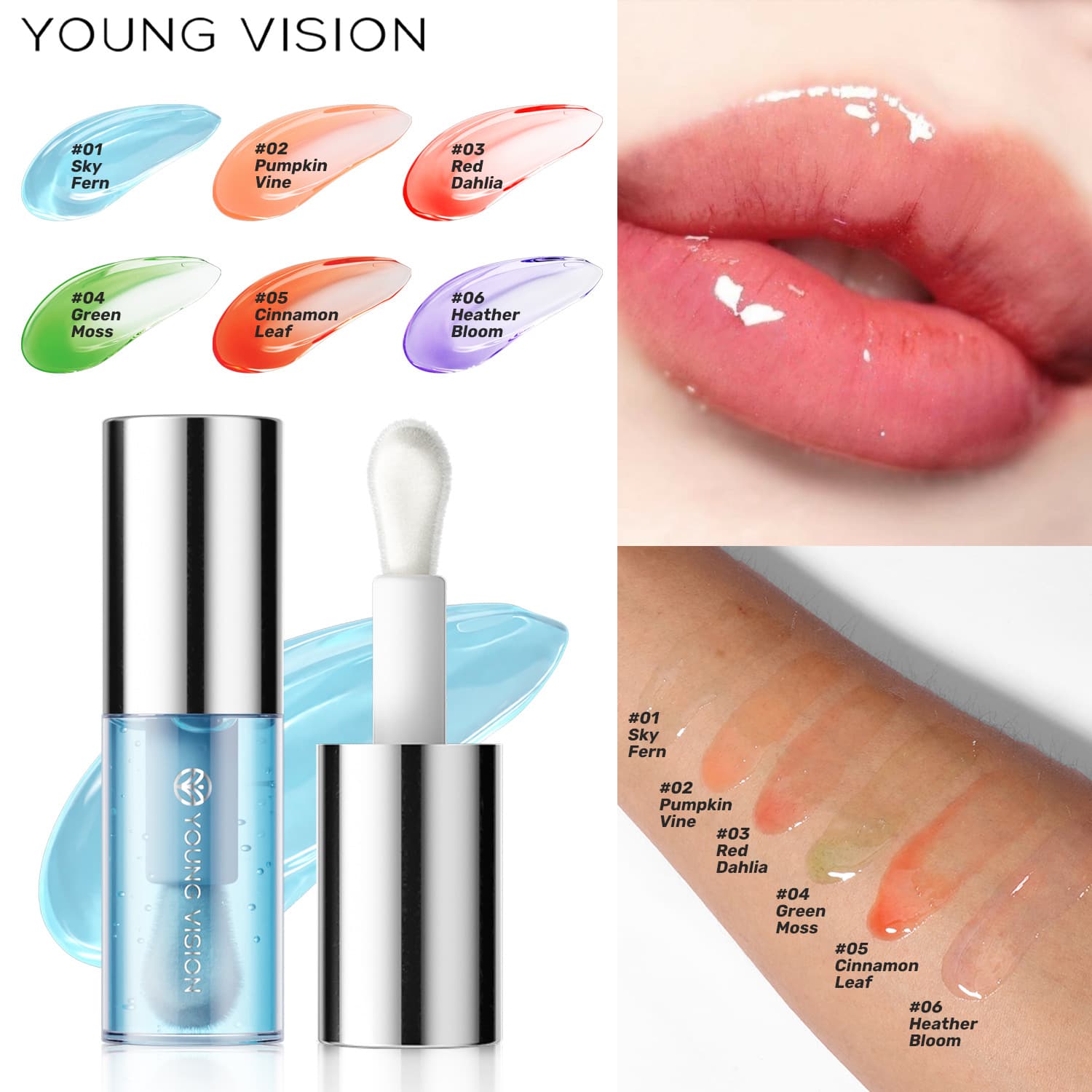 YOUNG VISION Candy Mint Lip Oil Lip Gloss