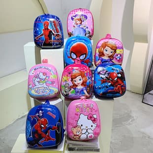 Factory Wholesale Gift Small Backpack for Kids Kindergarten Boys Girls Baby Schoolbag 2026 New Style Eggshell Backpack