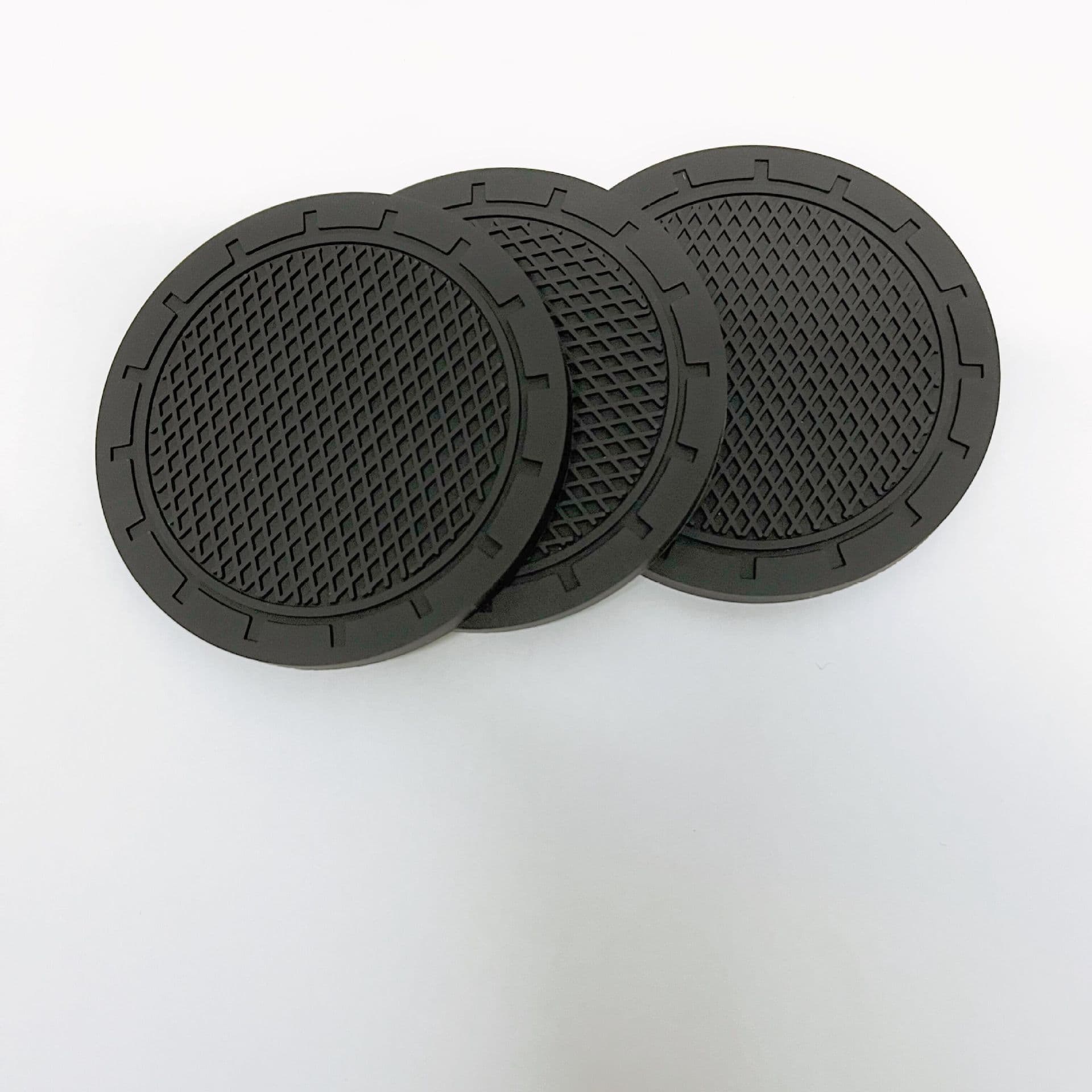 Universal Car Cup Coasters, In-Vehicle Drink Mats, Cross-border Anti-collision Car Cup Pads