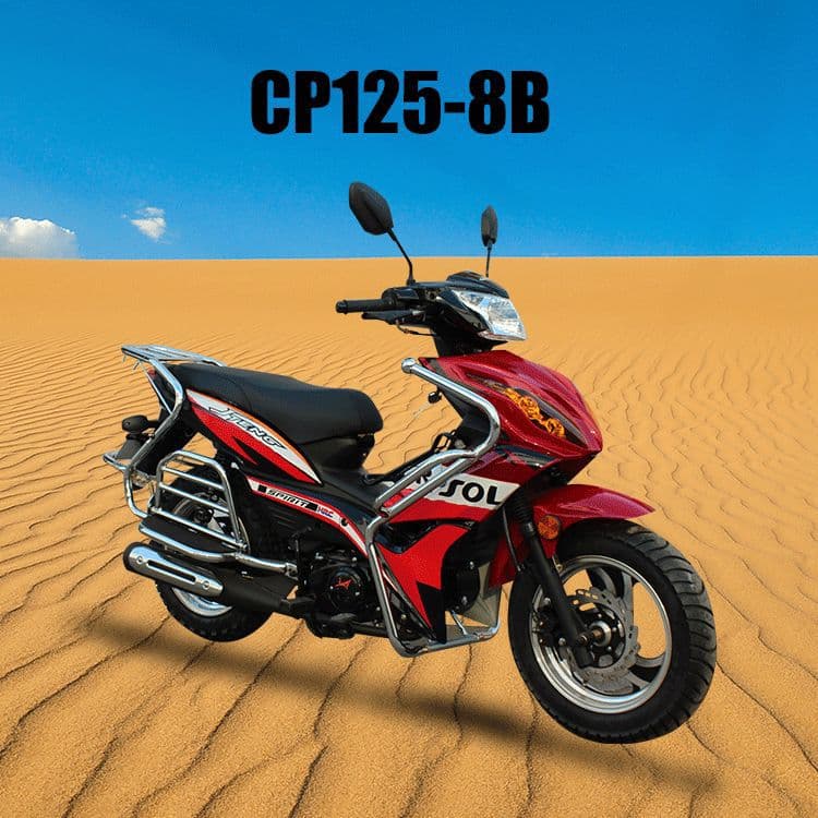 Jialing Motorcycle Two-Wheel Fuel Complete Vehicle Curved Beam Motorcycle 110CC EFI China IV Curved Beam Motorcycle