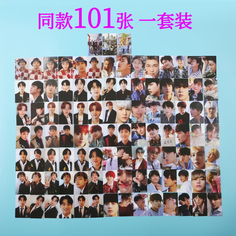 Dispatch photocards featuring the same style as those worn by the boy group Produce 101 (clearance sale)