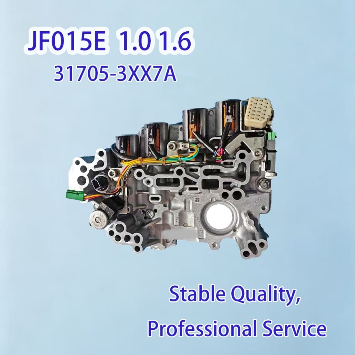 JF015E Compatible with Nissan Sunny Sylphy 1.0 1.6L Car Transmission Valve Body Assembly Parts Electric
