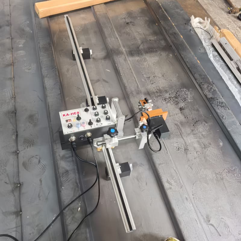 KA-HE8 Automatic Welding Carriage for TIG/MIG/MAG Welding, Oscillating Welding Carriage for Flat, Vertical, and Fillet Welding