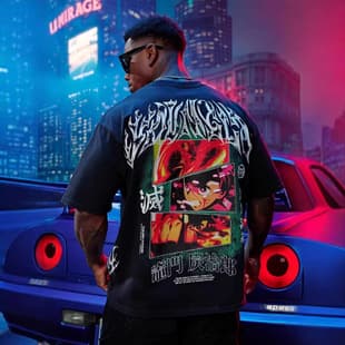 YOUNGLA New Collaboration Men's T-Shirt Outdoor Running Training Sports Fitness Quick-Dry Breathable Printed Top