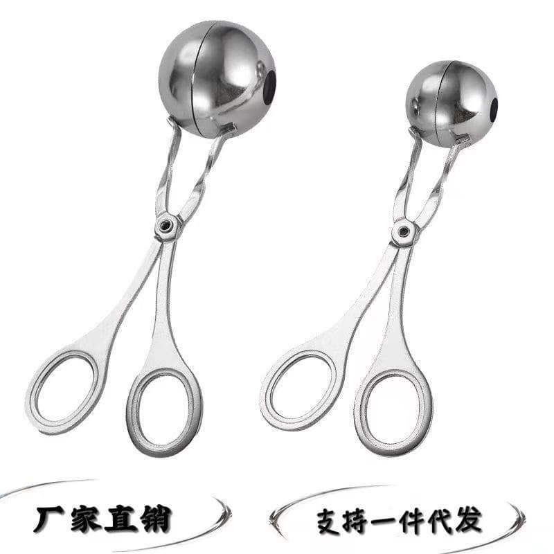 Stainless Steel Meatball Maker, Household Mold for Making Meatballs, Rice Balls, Fried Meatballs, Non-Stick Meatball Clip Magic Tool