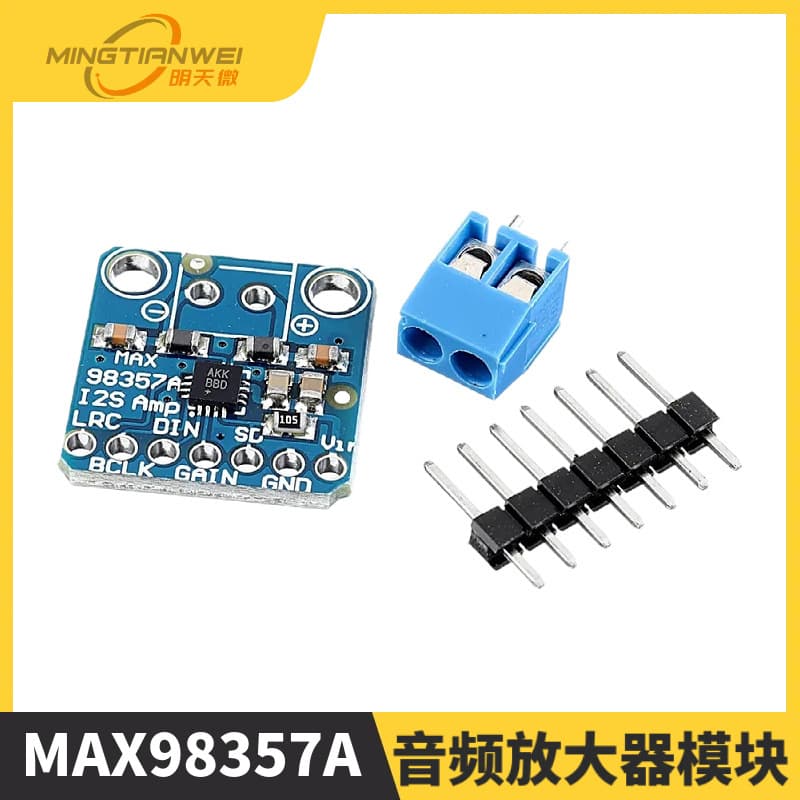 Max98357A Audio Amplifier Module 3006 I2S 3W Class D Amplifier Non-Filter DIY Power Amplifier Board