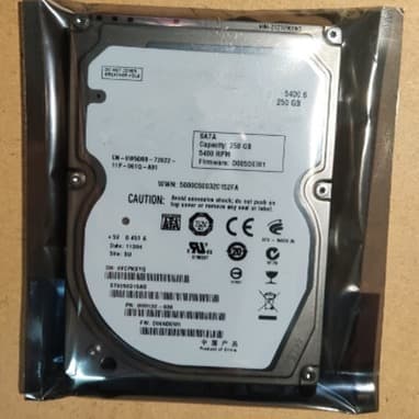 Laptop hard drive ST 250GB 2.5-inch SATA/Serial 5400RPM