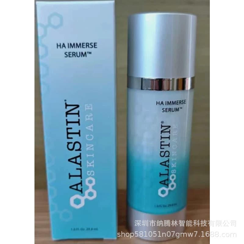 Cross-border in-stock ALASTIN Skincare Hydrating Serum Facial Serum HA IMMERSE 29.6ml